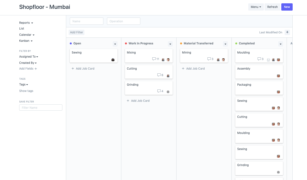 Odoo ERP Odoo ERP Shop floor management