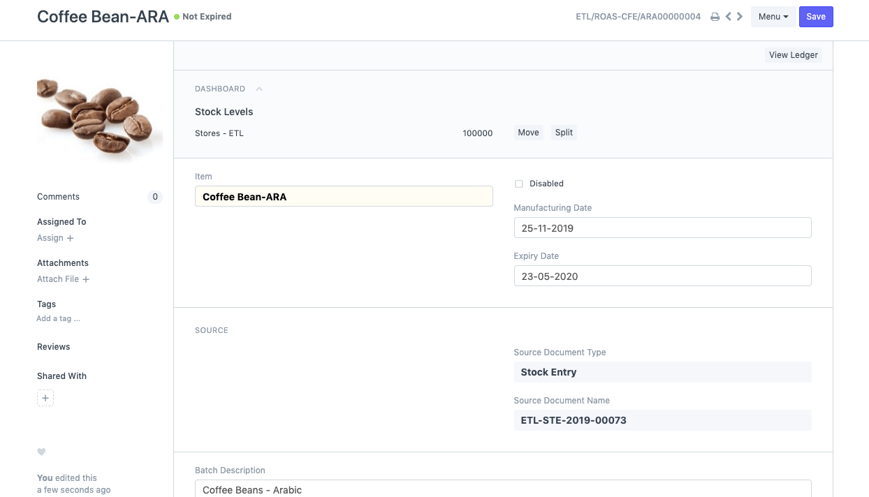 Odoo ERP Odoo ERP Batched Inventory