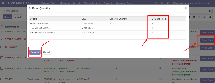 Odoo waiting for stock Odoo project Image