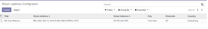 Odoo backend return address config Odoo backend return address config